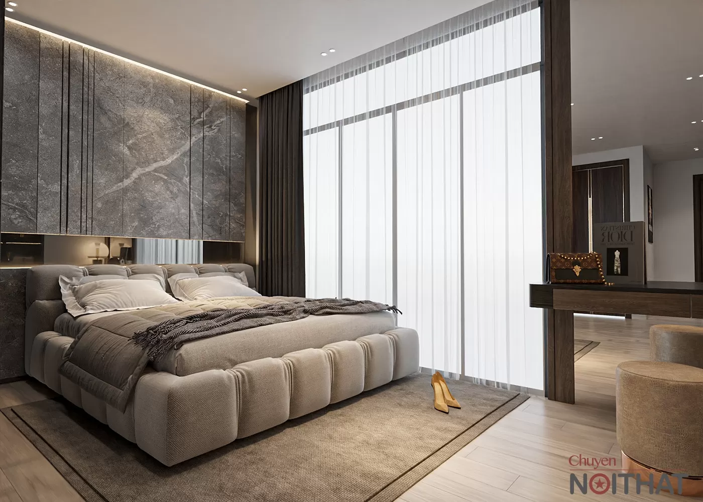 Thiết kế nội thất phòng ngủ Cần Thơ