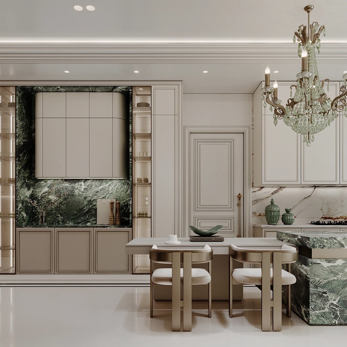 Thiết kế thi công nội thất tân cổ điển