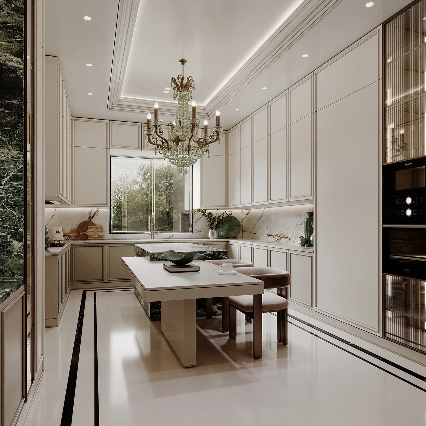 Thiết kế thi công nội thất tân cổ điển